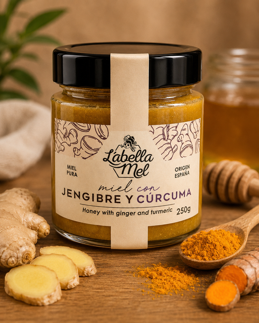Spanish honey with Turmeric & ginger - 250g