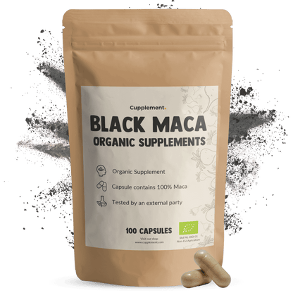Organic black maca capsules