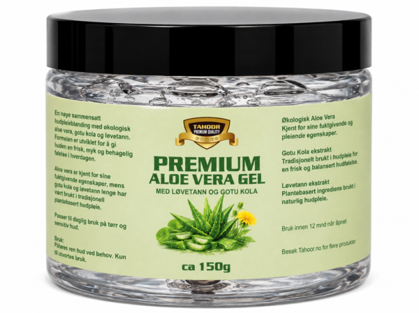 Premium Aloe Vera Gel with Dandelion & Gotu Kola – 150g