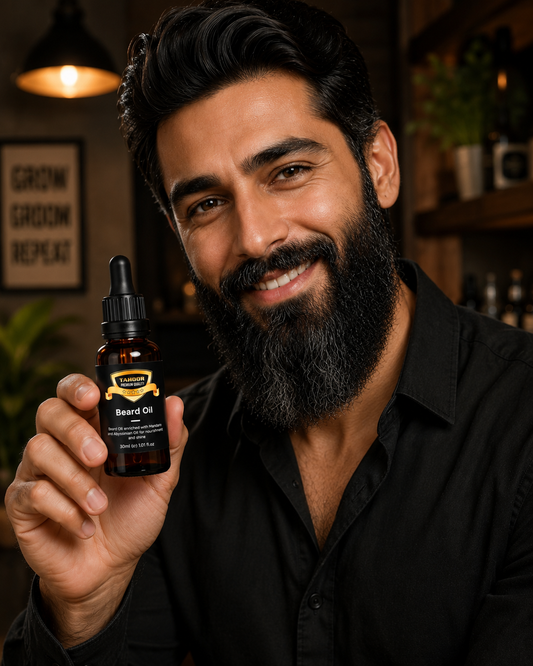 Tahoor Premium Beard Oil – Softness, Shine & Daily Beard Care