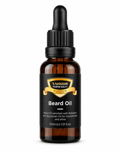 Tahoor Premium Beard Oil – Softness, Shine & Daily Beard Care