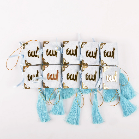 Blue Mini Quran (Arabic) – Elegant Pocket-Size Edition