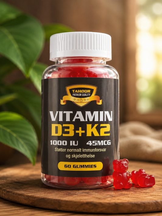 Vitamin D3 + K2 Gummies 60 Gummies
