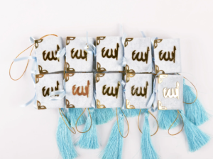 Blue Mini Quran (Arabic) – Elegant Pocket-Size Edition